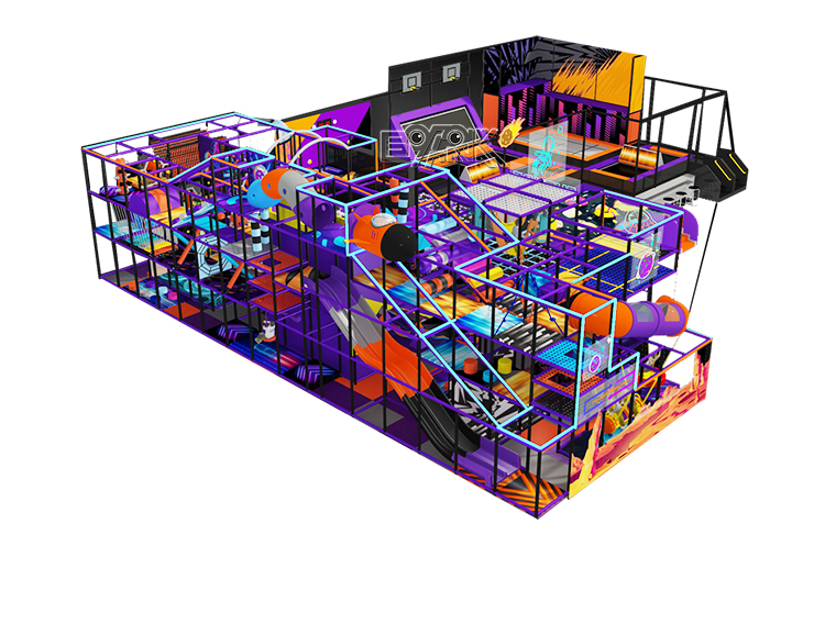 Naughty Castle Kids Zone Indoor Children Playground Equipment Play Center Equipment manufacture