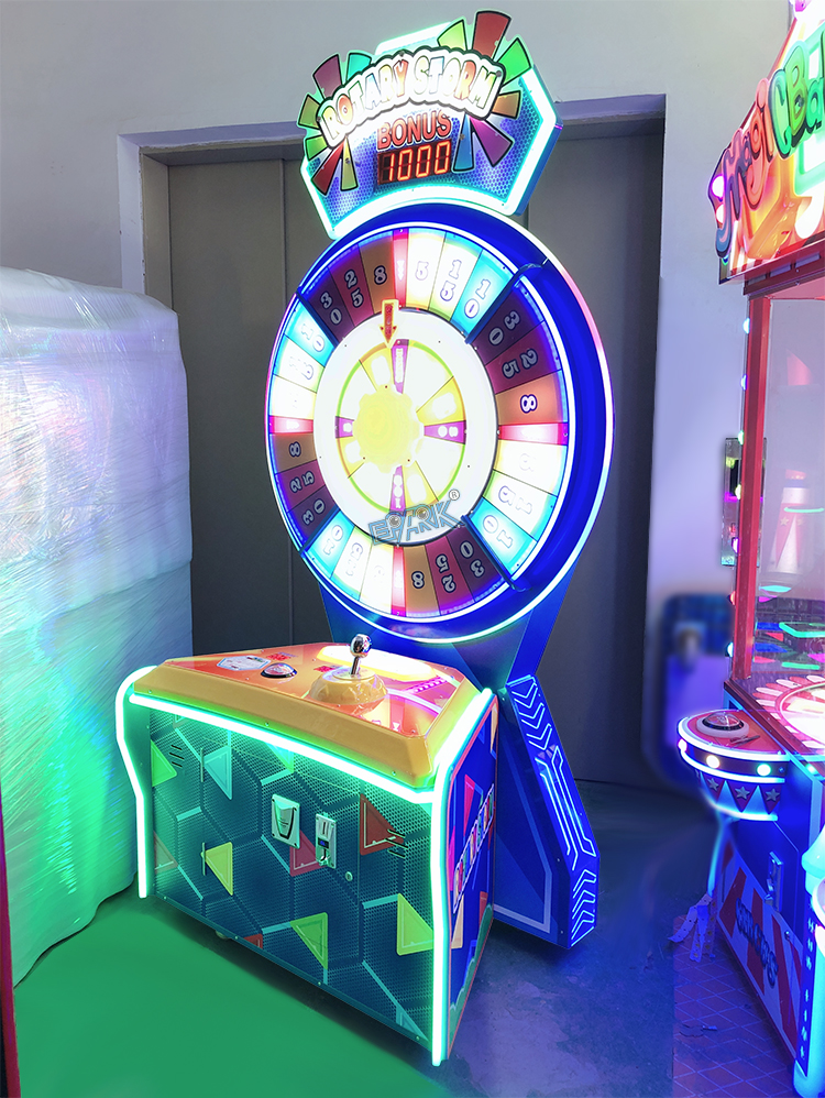 Indoor Equipment Rotary Storm Ticket Redemption Arcade Game supplier