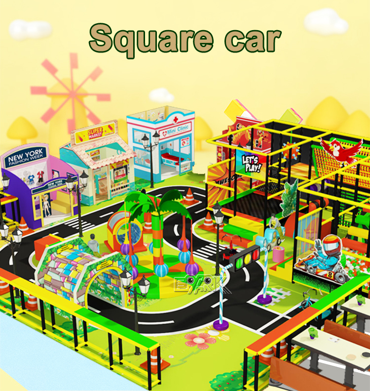 Naughty Castle Kids Zone Indoor Children Playground Equipment Play Center Equipment details