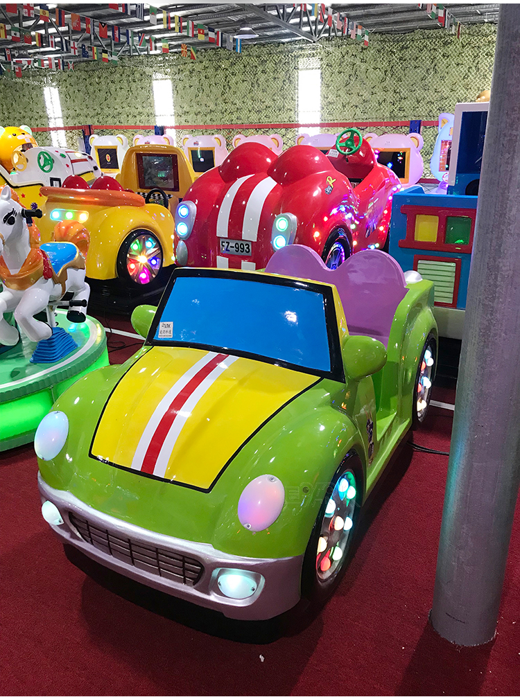 High Quality New Coin Operated Arcade Indoor Sport Amusement Happy Sports Car Game Machines For factory