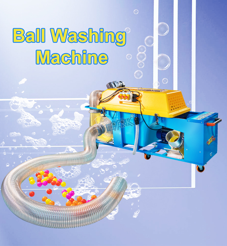 Indoor Playground Ball Pit Ball Cleaner Machine Ocean Ball Cleaning Sterilization Machine details