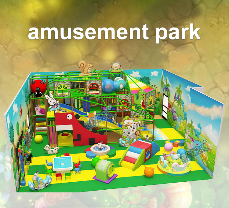 Amusement Park Children Indoor Playground Kids Indoor Play Center With Ball Pool details