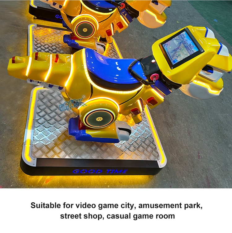 Coin Operated Kiddie Ride On Car Custom Kiddy Ride Machine Kids Gogobus Dino Game Machine supplier