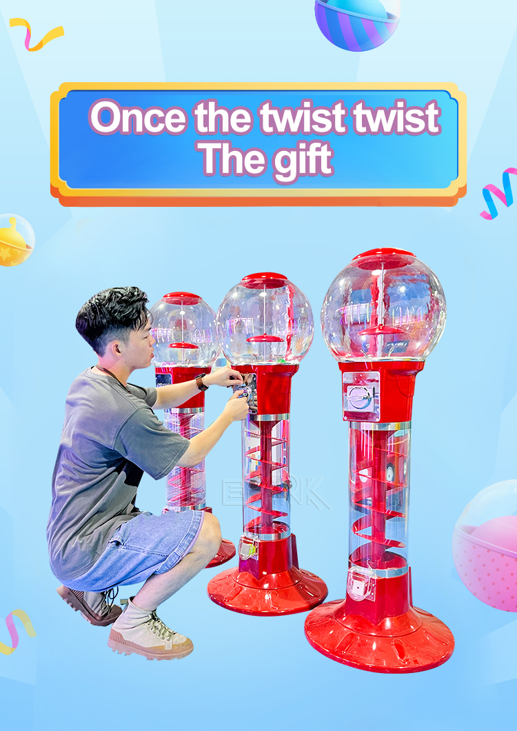 Most Popular Capsule Toy Vending Machine Bouncing Ball Vending Machine details