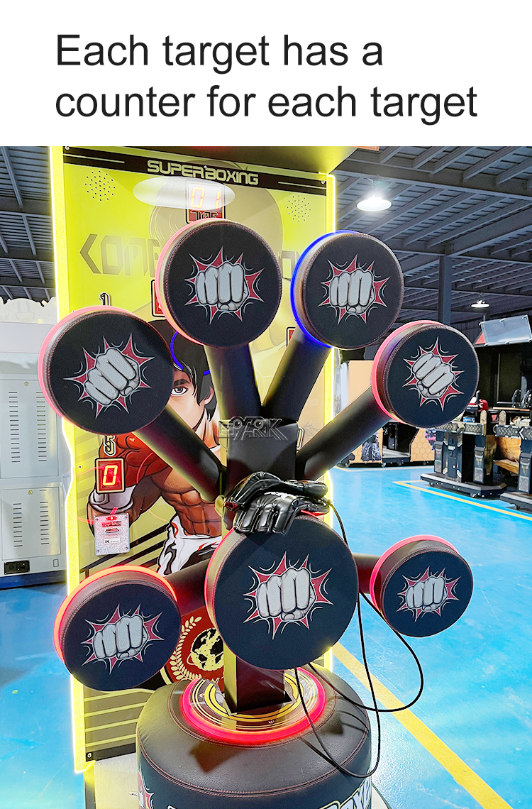 New Kick Boxing Machine Sports Music Boxing Punch Machine For Gaming Equipment details