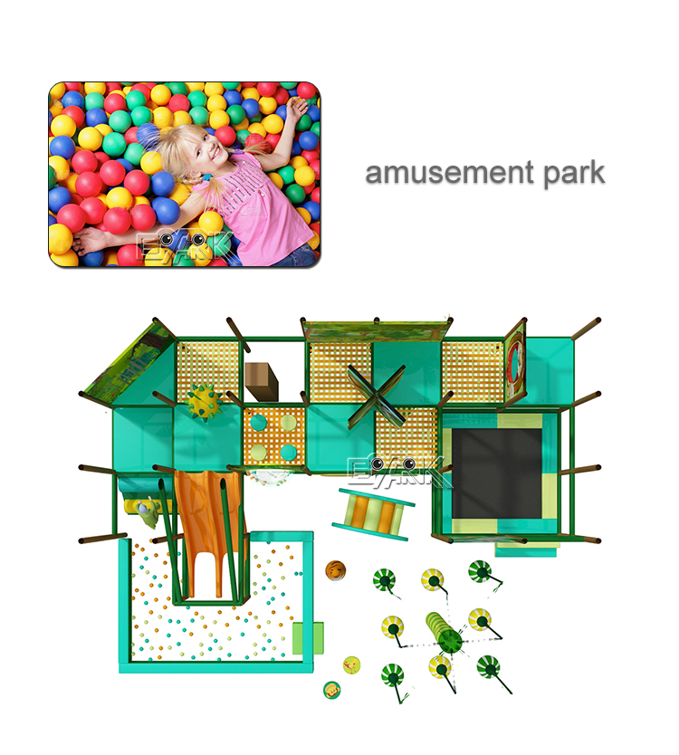 Kids Indoor Playground For Shopping Mall supplier