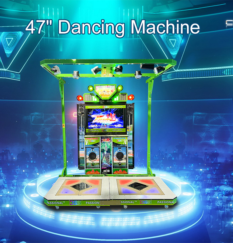 2 Players Coin Operated Indoor Arcade Video Game Dance Dance Revolution Machine For Sale details