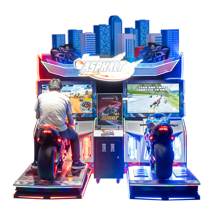 Utilize of Arcade Machine Motorcycle