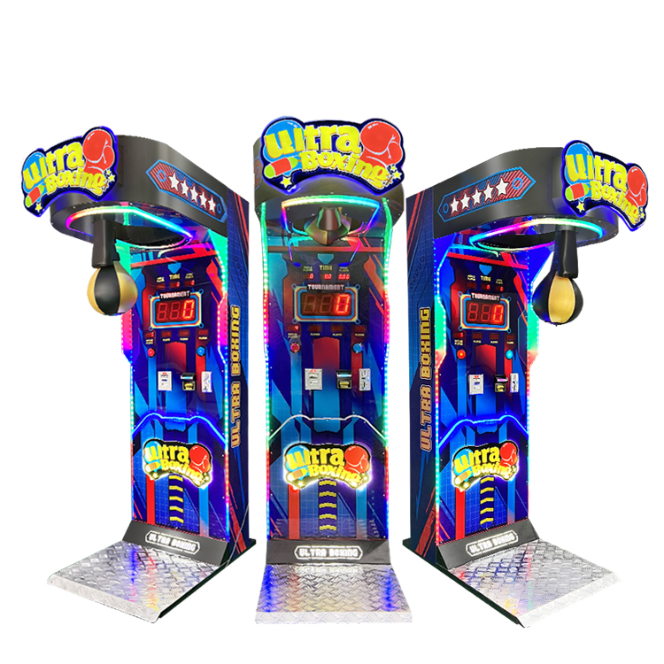 Advancement in connection with Punching Bag Game Machine