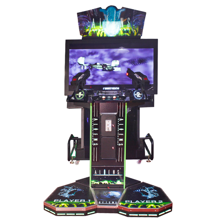 Utilisation des machines d'arcade de tir