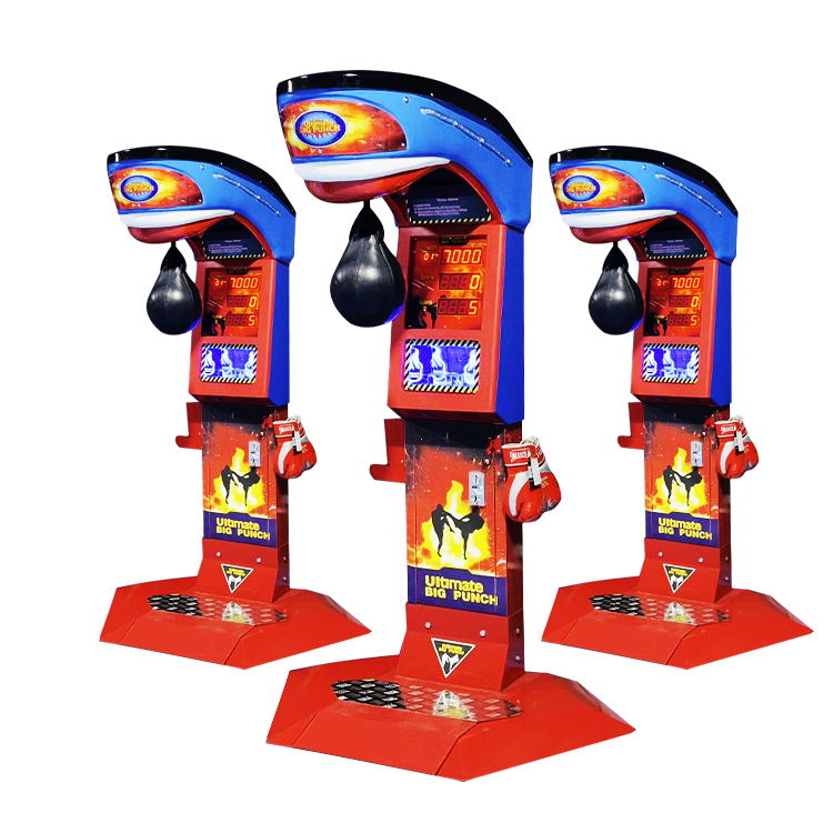 Using the Punch Bag Arcade Machine