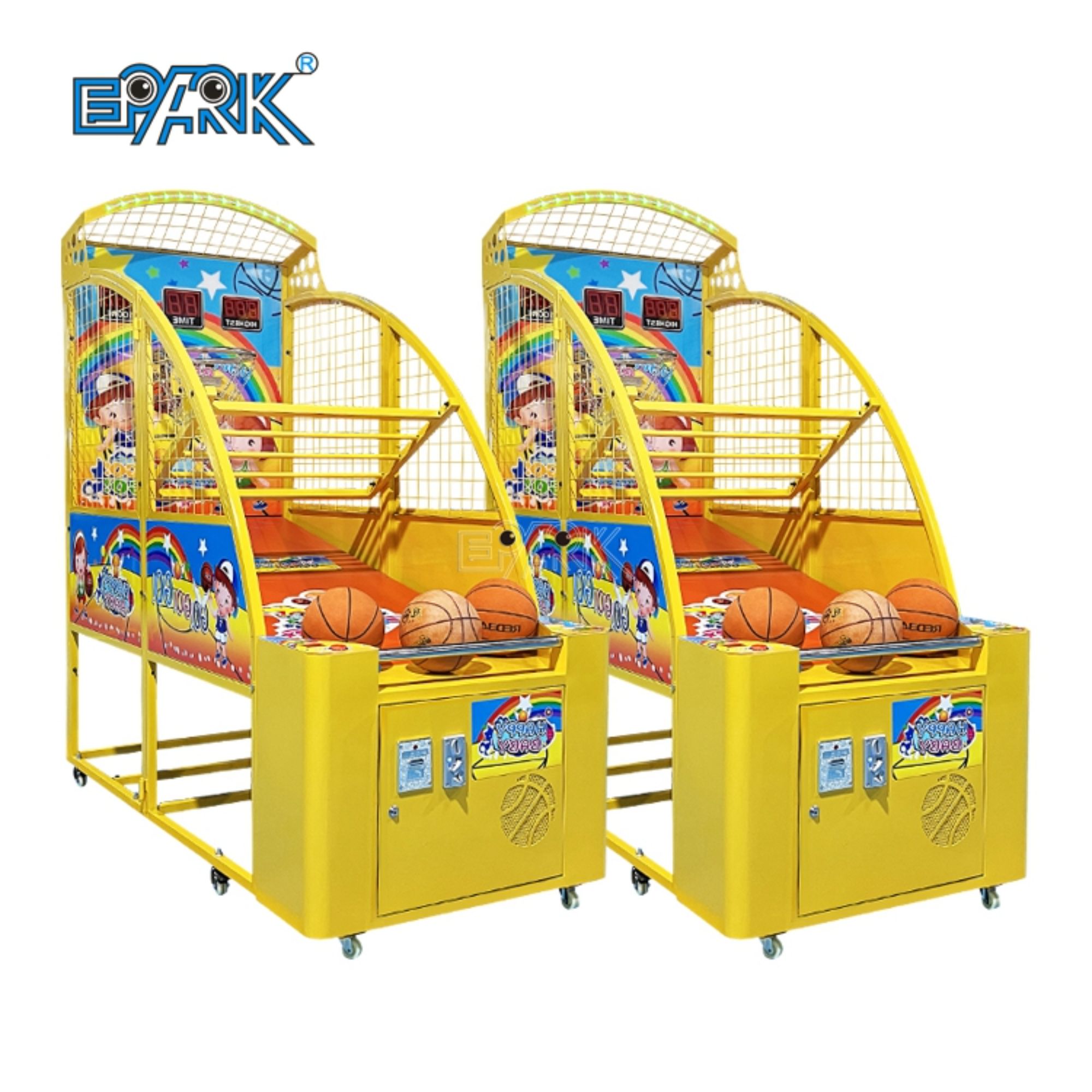 Coin Operated Game Machine Amusement Park Children Arcade Basketball Game Machine For Sale