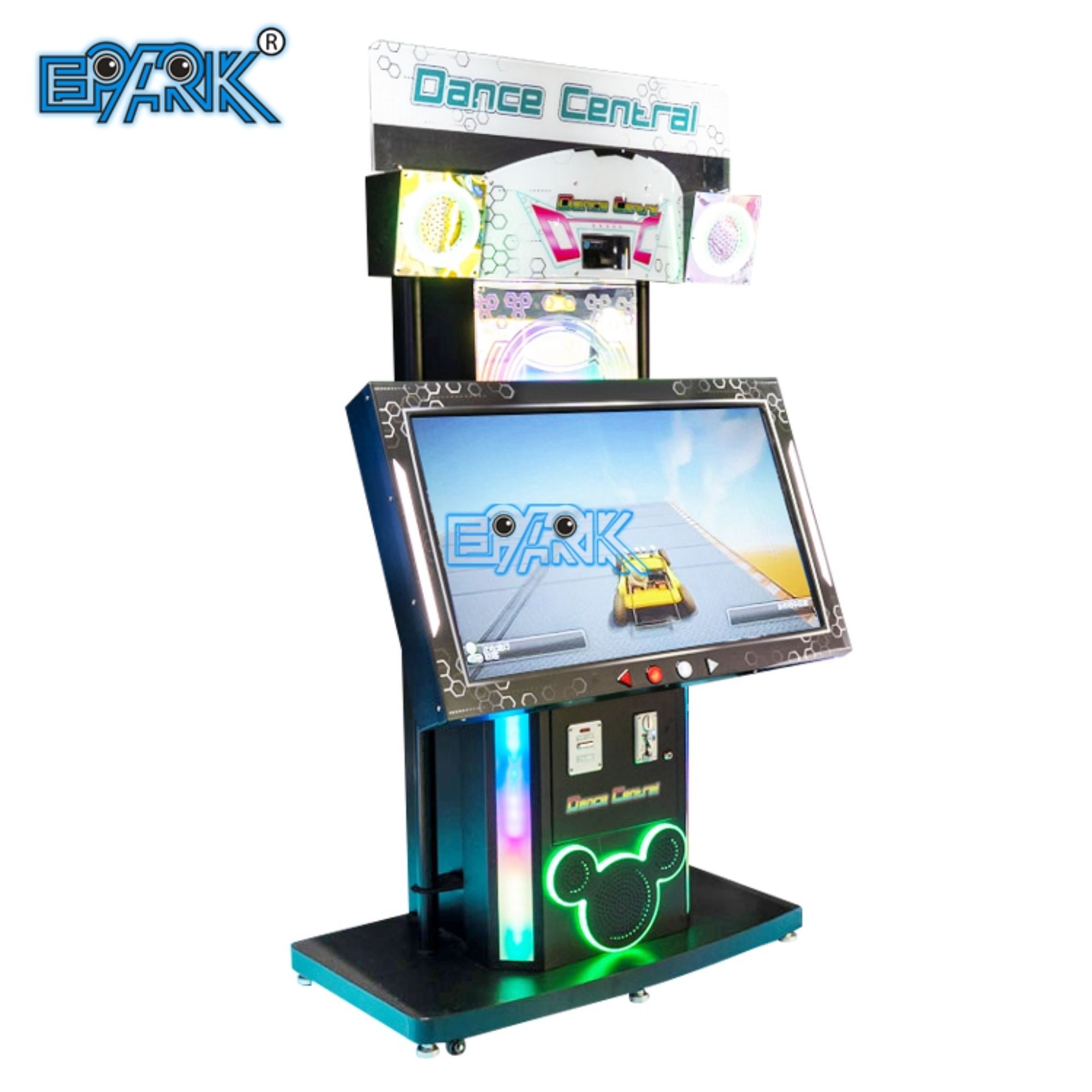Hot Sale Coin Operated Amusement Dance Central Dancing Video Game Machine For Shopping Mall