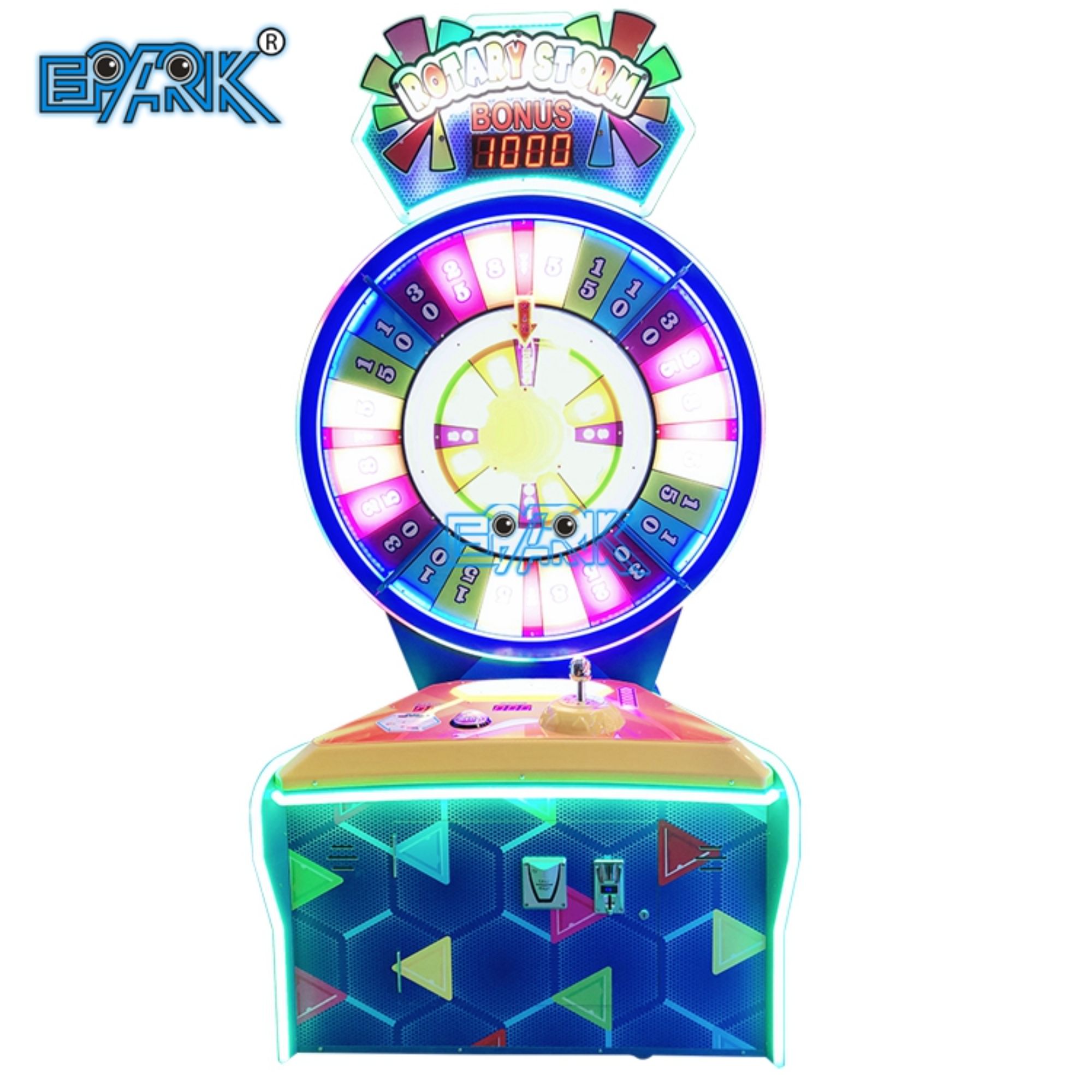 Indoor Equipment Rotary Storm Ticket Redemption Arcade Game