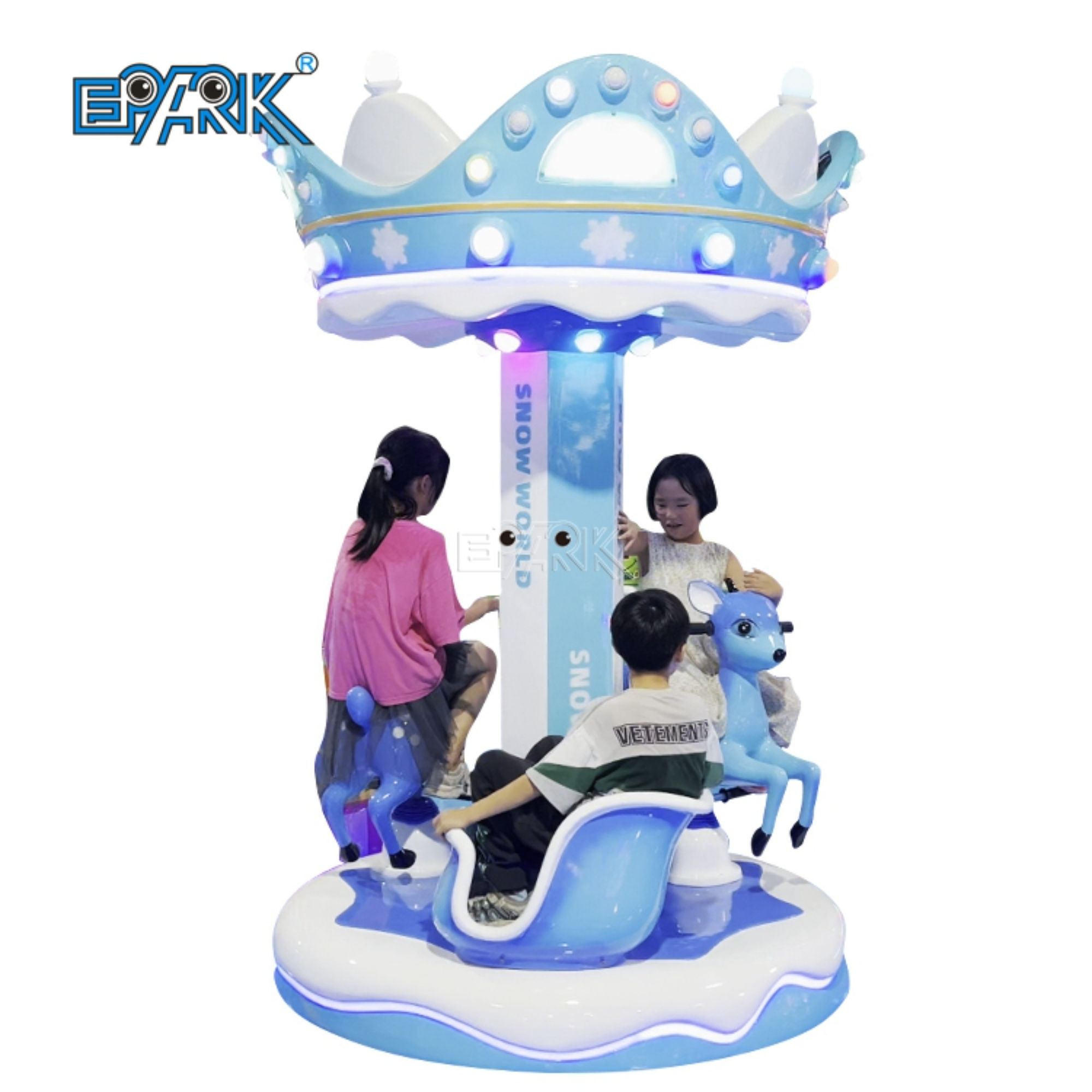 Amusement Games Park Games Carousel Rides Children Snow World Horse Carousel Kiddie Rides Outdoor Rides Mini Carousel
