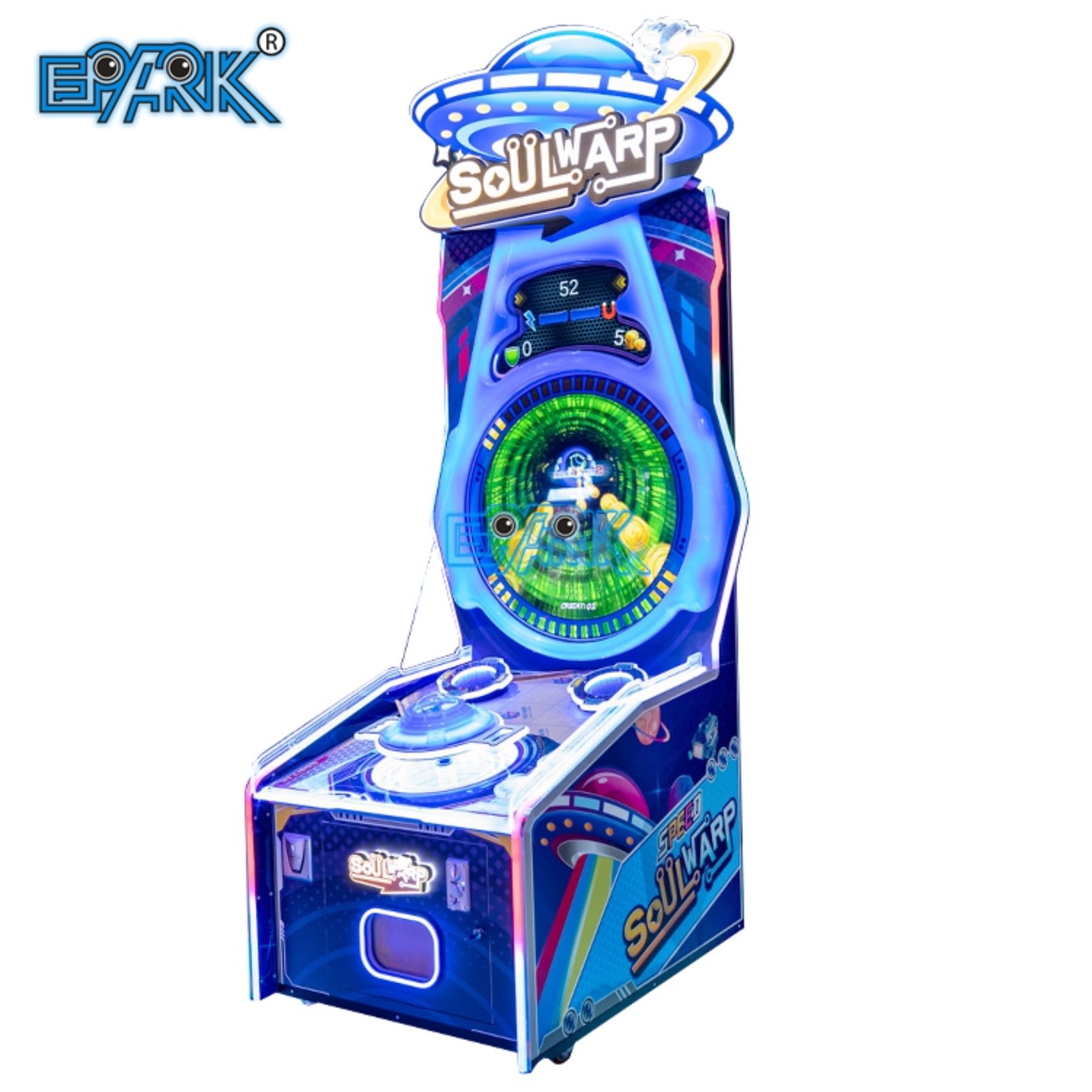 Coin Coperated Arcade Redemption Lottery Ticket Redemption Round Video Game Machine
