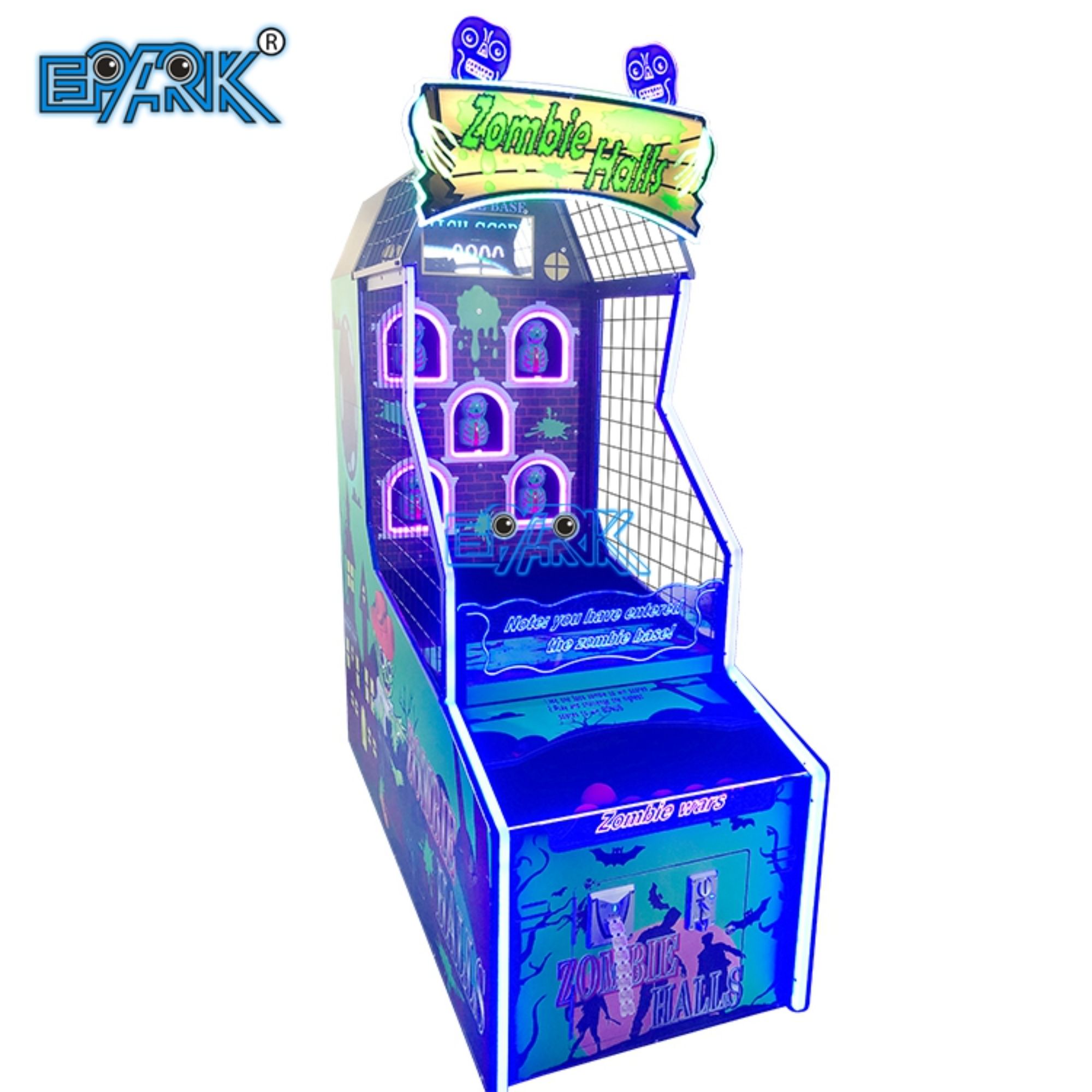 Simulator Lottery Kids Arcade Throwing Balls Coin Operated Ticket Redemption Game Machine