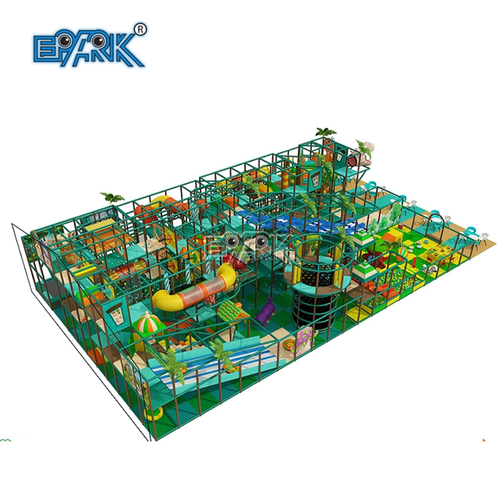Custom Design Indoor Playground 150 Square Meters Soft Play Equipment Ball Pool Amusement Rides