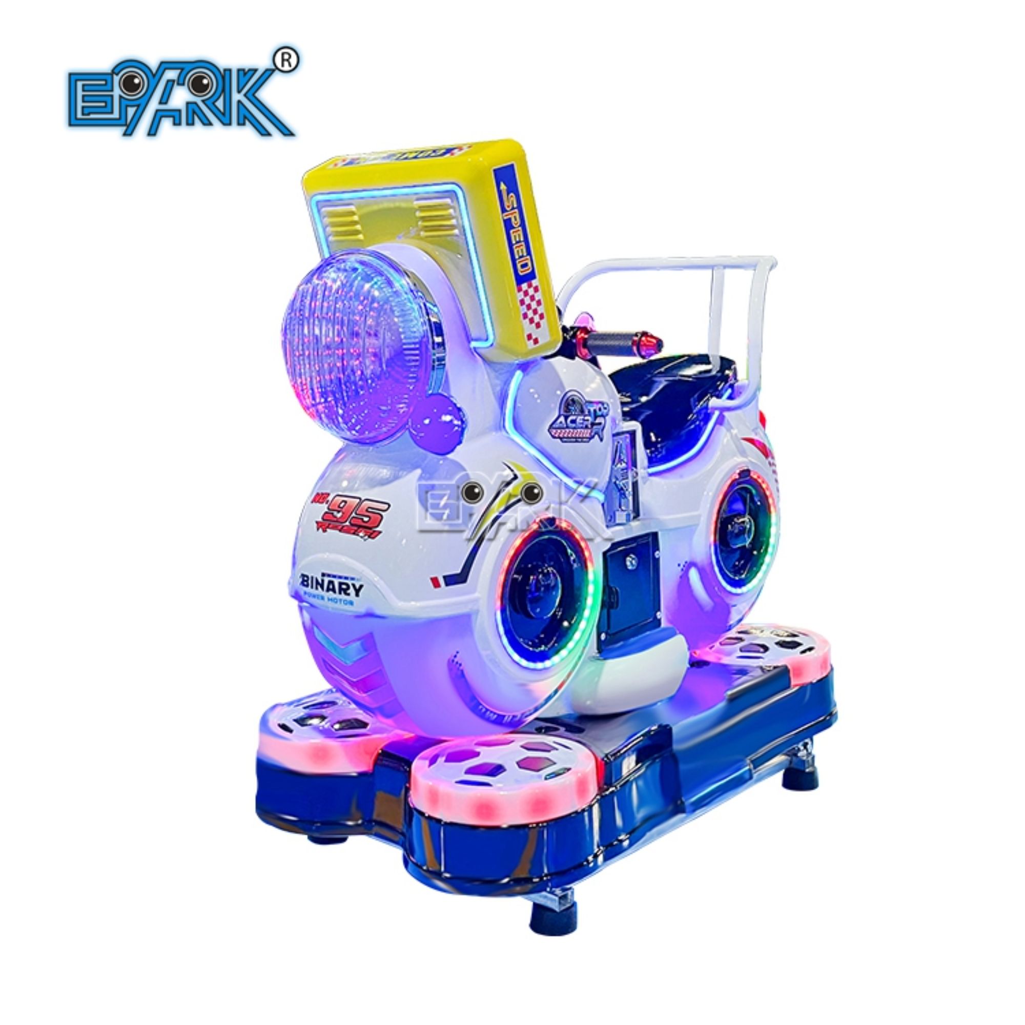 Wholesale Swing Games 3D Amusement Machines Car Kids Electric Kiddie Ride Indoor Coin Operated kiddie Ride