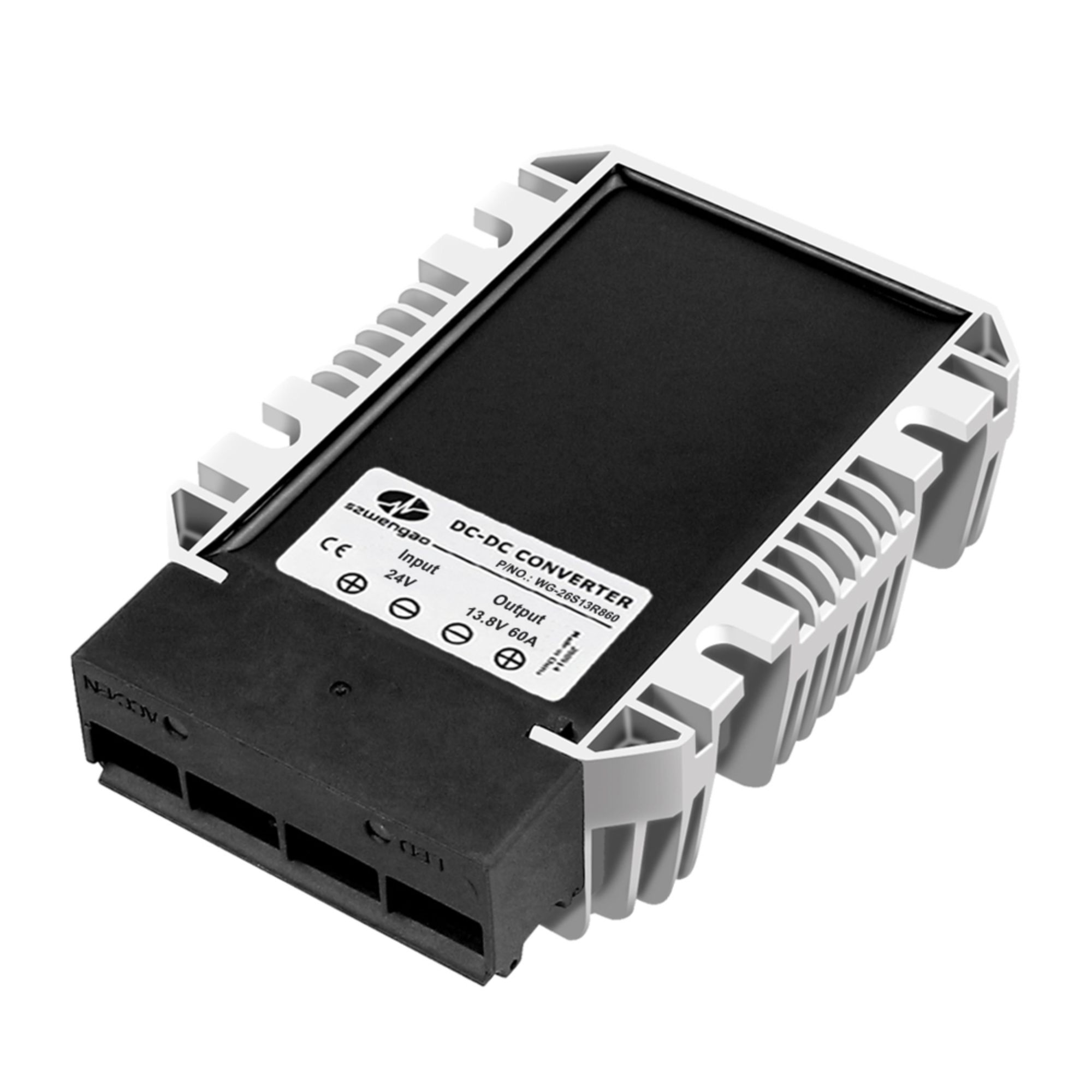 נפח קטן 24V ל 13.8V 50A 60A DC-DC Buck המרת 13.8volt הפחית מתח עבור מכוניות סירות