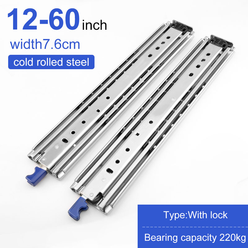 ROEASY 115kg Heavy Duty Drawer Slide 1000mm Ball Bearing