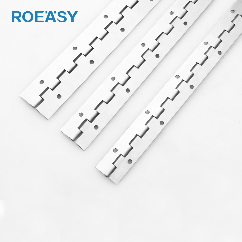 Roeasy 380818 door fittings stainless steel continuous long piano hinge