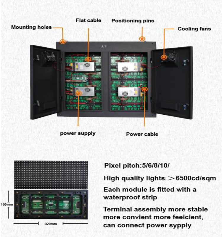 Digital Advertising LED Display Billboard Screen manufacture