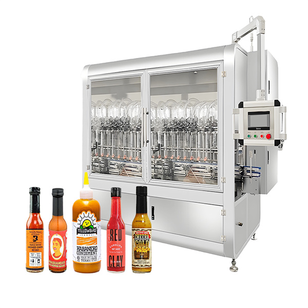 Automatiser votre opération de conditionnement en bouteilles de sauce pour une productivité accrue.