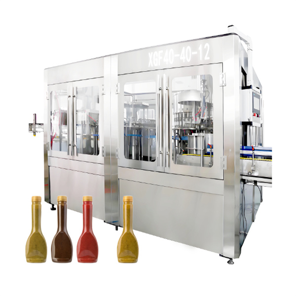 Obtenez dès aujourd'hui une machine d'embouteillage de sauce fiable