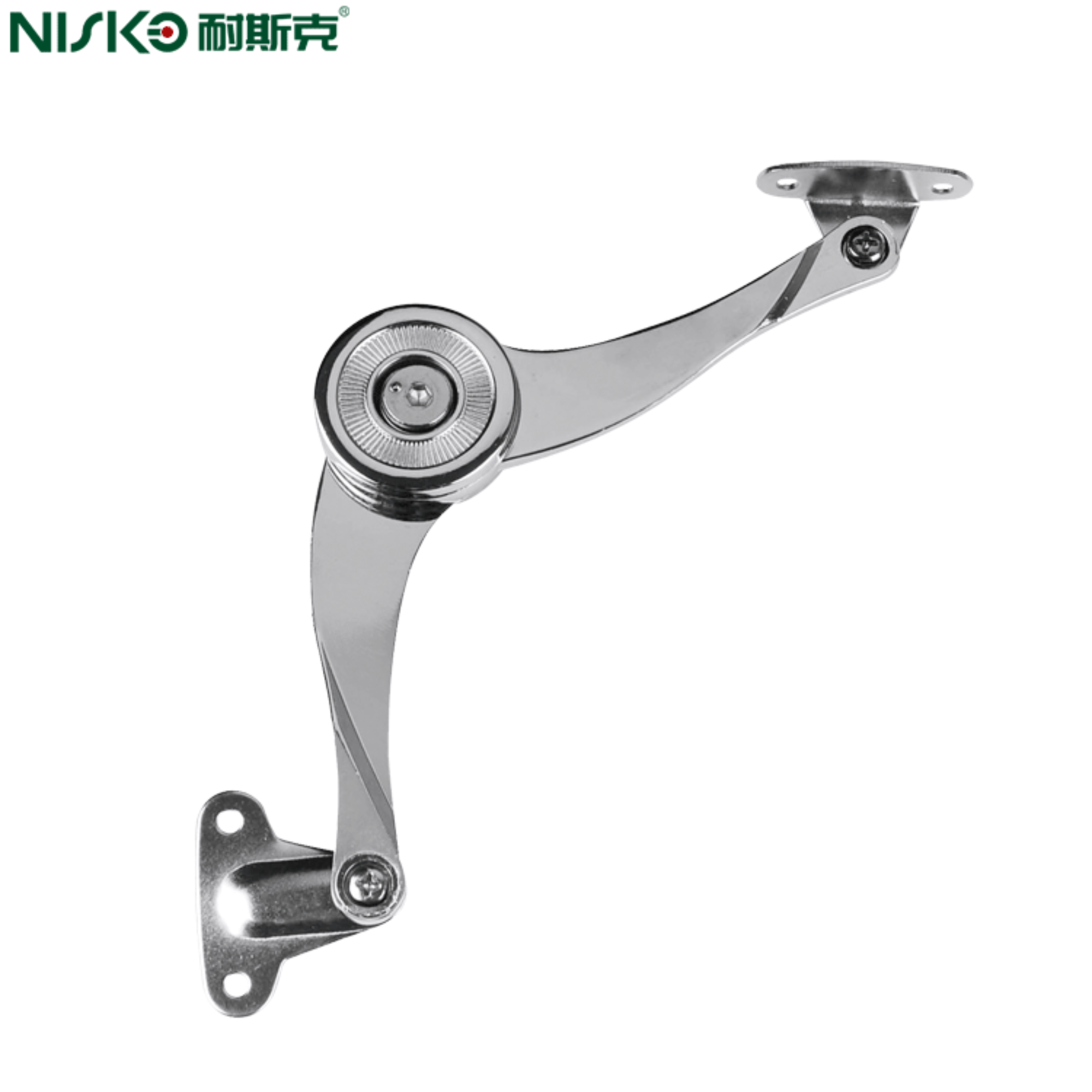 NISKO Zinc Alloy Flap Fitting For Cabinet Doors 