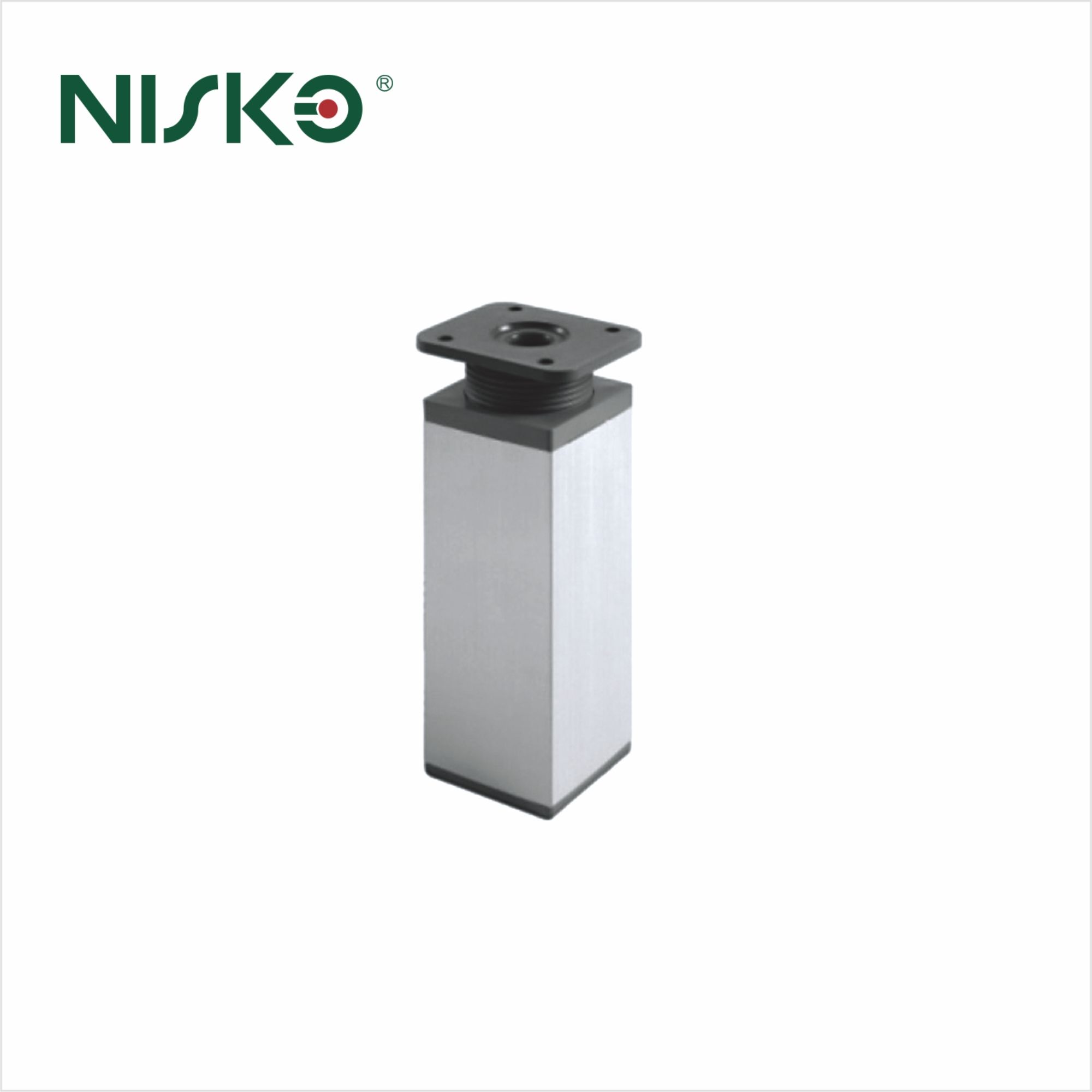 NISKO Hardware Aluminum Alloy Adjustable Furniture Leg