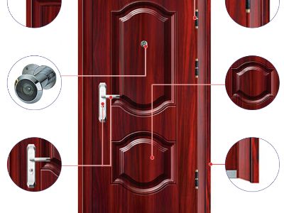 2025 Trends: Modern Design Meets High-Security Steel Doors