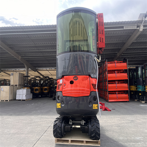 Udforsk mulighederne i en mini-graver med en kapacitet på 1 ton.