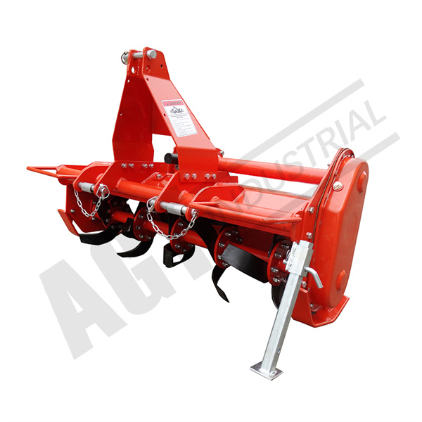 3) "Maximizing crop production with a rotary tiller