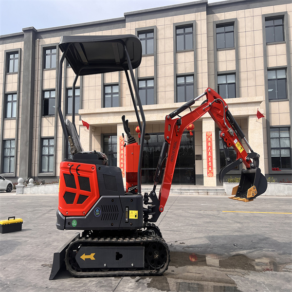 Entdecken Sie die Vorteile eines Mini-Baggers mit Schaufelanhang.