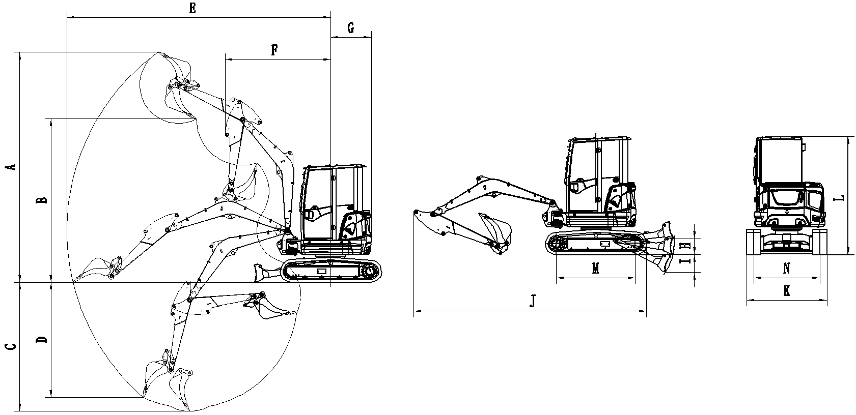 mini excavator  agt industrial qh12-2