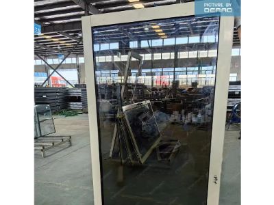 Aluminium window design for energy efficient houses.