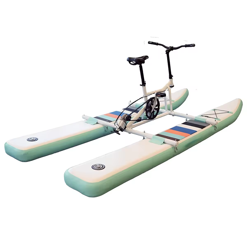 Original Factory Water Park Games Sea Bike Boat Floating Bicycle Wholesale