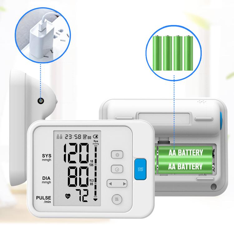 High Quality Automatic Blood Pressure Machine Digital BP Testing Device  Electronic Upper Arm Blood Pressure Monitor supplier