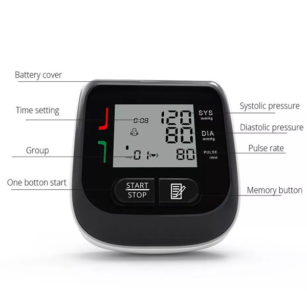 Wrist Blood Pressure Monitor менен санаттарыңызды тез караңыз