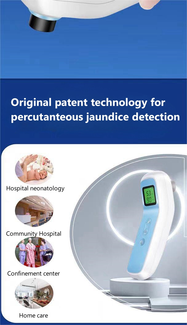 Infant Care maternity post-natal 3.7V Rechargeable baby jaundice for accoucheur neonatologist pediatrician Bilirubin Analyzer supplier