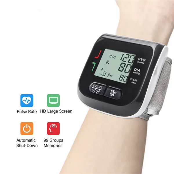 Күнөөдүк пайдалану үчүн Wrist Blood Pressure Monitor-дин ынтымақтылығы