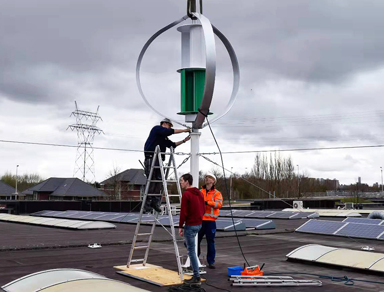 Q Type 50W - 5KW Small Wind Turbine Windmill Generators factory