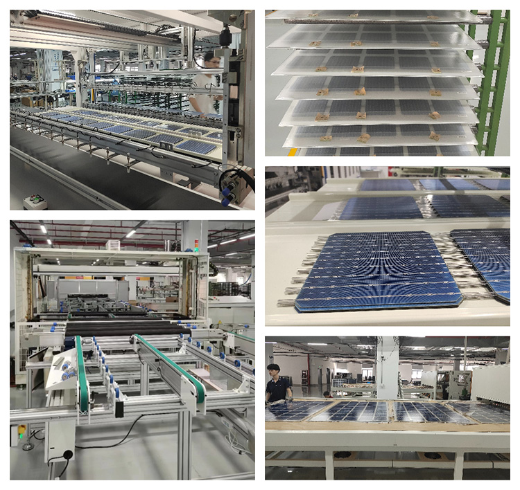 Portable 200w folding bag Mono Folding Solar Panels details