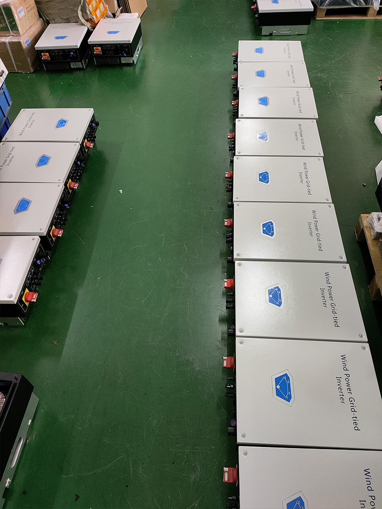 single phase 3kw  10 kw wind power controller and grid tied inverter integrated machine-12