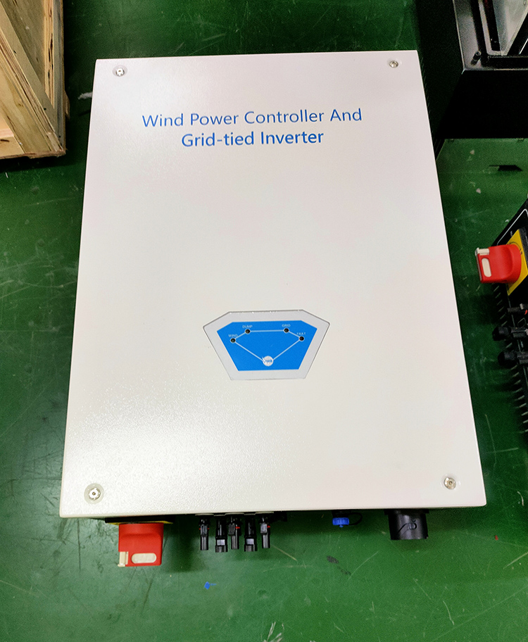 single phase 3kw  10 kw wind power controller and grid tied inverter integrated machine-8