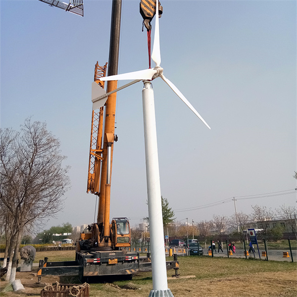 Kelincahan generator angin.