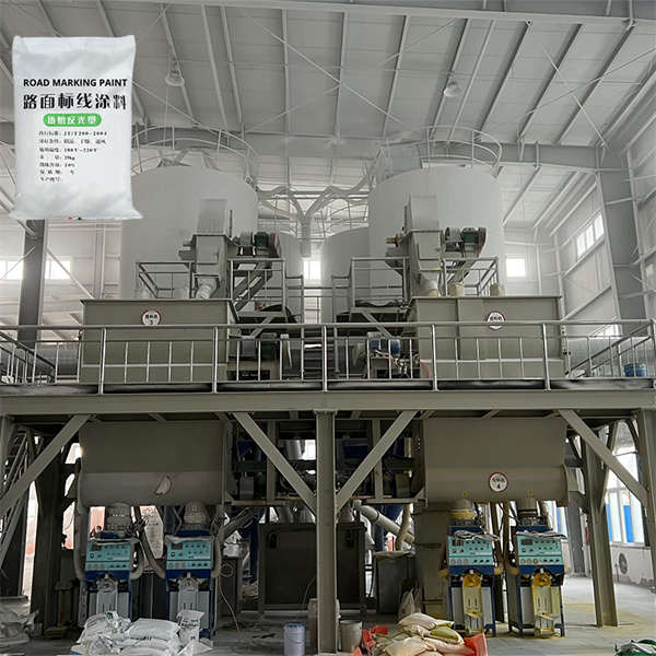 Peinture pour chaussées facile à appliquer et sèchage rapide