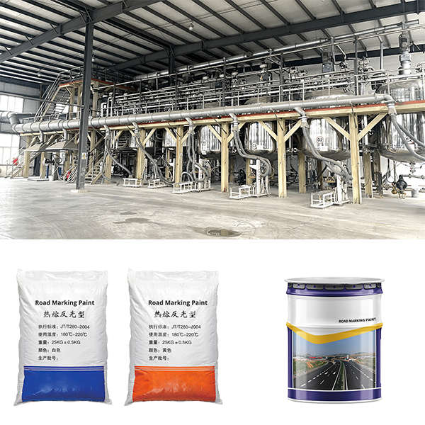 گستره وسیعی از گزینه‌های رنگی و سفارشی‌سازی برای رنگ‌های علامت‌گذاری سطح جاده