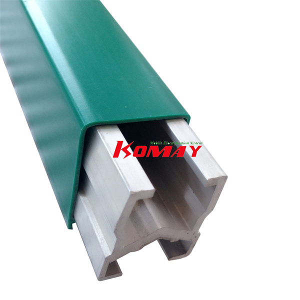 מסילת כוח עם מוליך מבודד מספקת כוח בקיבולת גבוהה